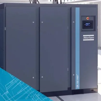無油螺旋式空壓機 ZR 與 ZT (VSD)