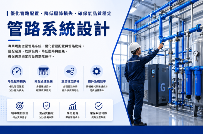 空壓管路設計